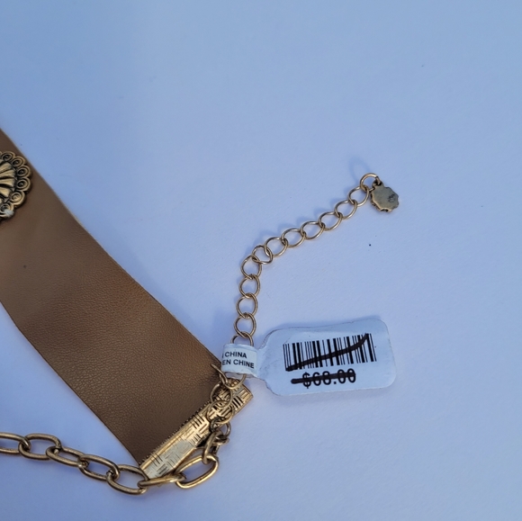 NWT Free People Vincent Choker in Brass Bohemian Boho - Picture 5 of 5